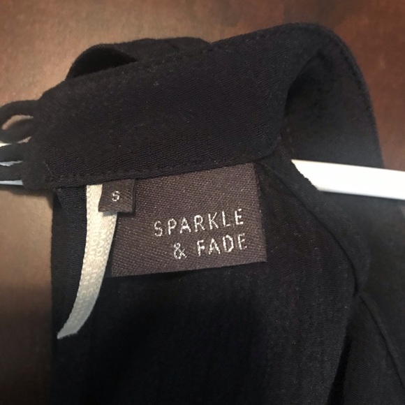 Urban Outfitters Sparkle & Fade Navy romper - Picture 4 of 4